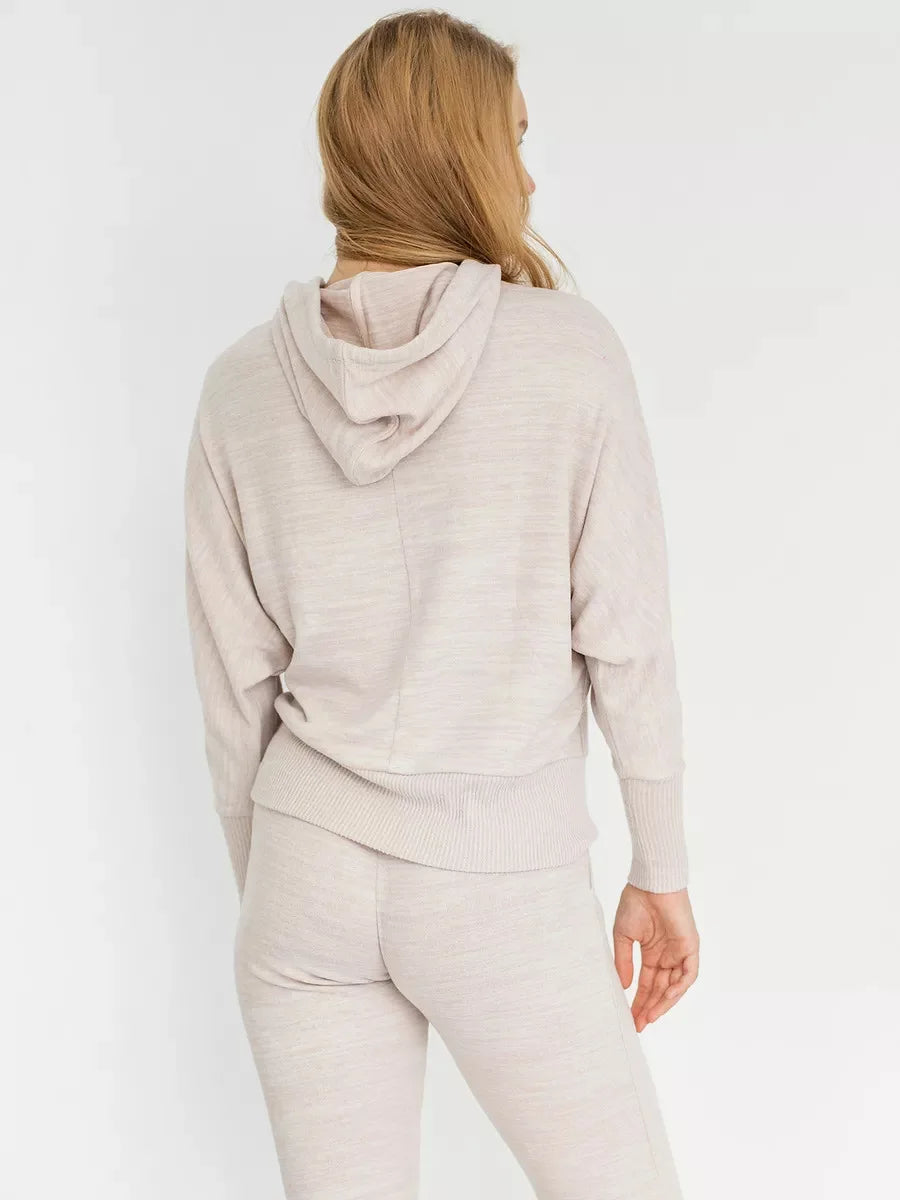 2025 New Sweatshirt Knitwear Women's Hooded Casual New Sporty Long Sleeve Trousers Two-Piece Set