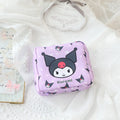 2026 Sanrio Storage Bag Kawaii Hello Kitty Kuromi My Melody Pompomurin Women's Sanitary Napkins Storage Bag