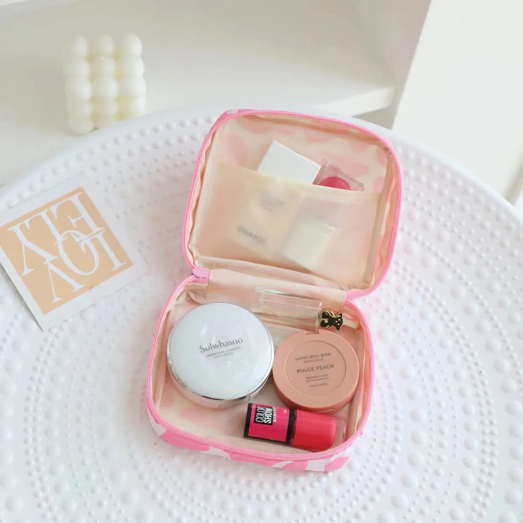 2026 Sanrio Storage Bag Kawaii Hello Kitty Kuromi My Melody Pompomurin Women's Sanitary Napkins Storage Bag